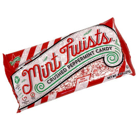 Atkinson Red and White Mint Twists Peg Bag 20x5oz