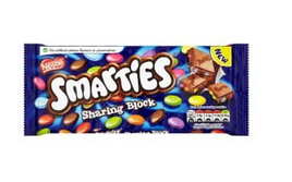 Nestle Smarties Sharing Block British