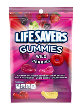 Life Savers Gummies Wild Berries Peg Bag